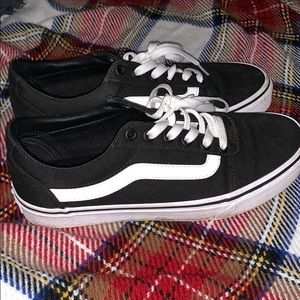 Black Low-Top Vans